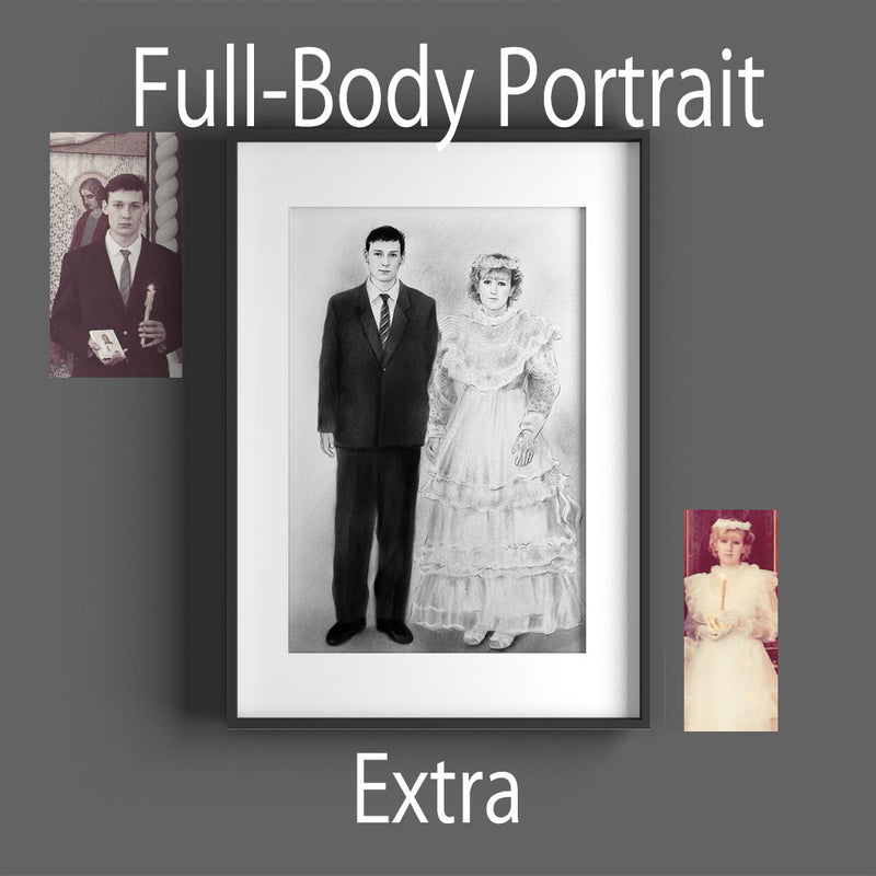 custom portrait from photo at Sketchus