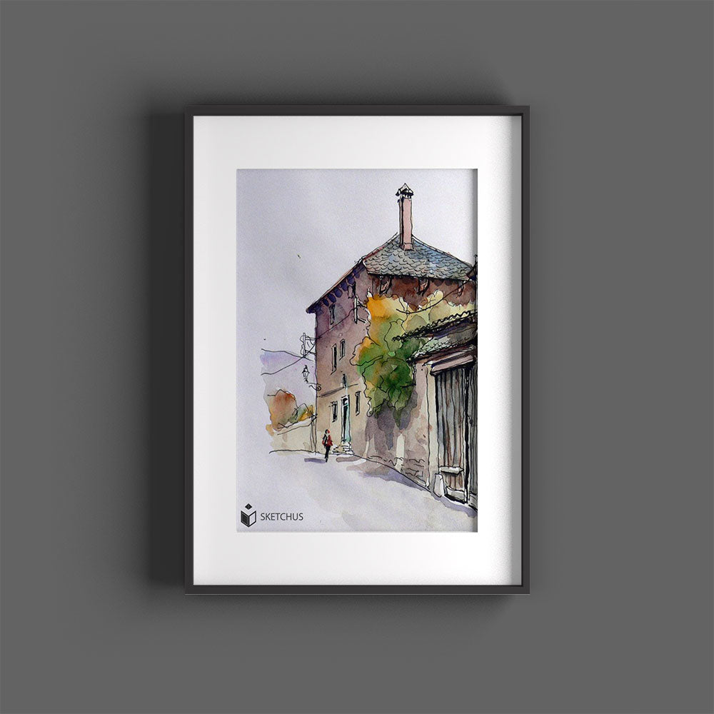 Custom Landscape Portrait From Photo