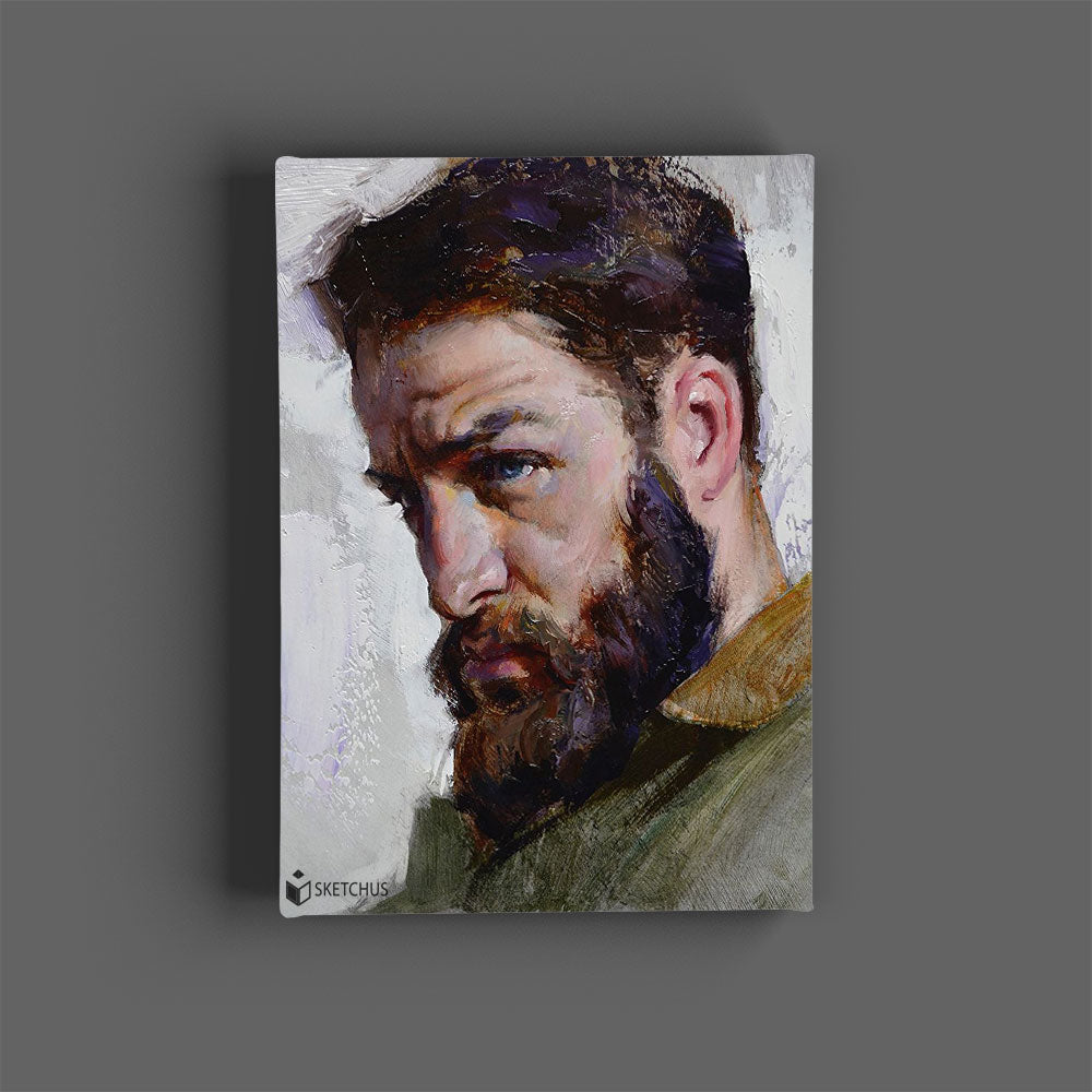 Custom hand-drawn portrait by Sketchus