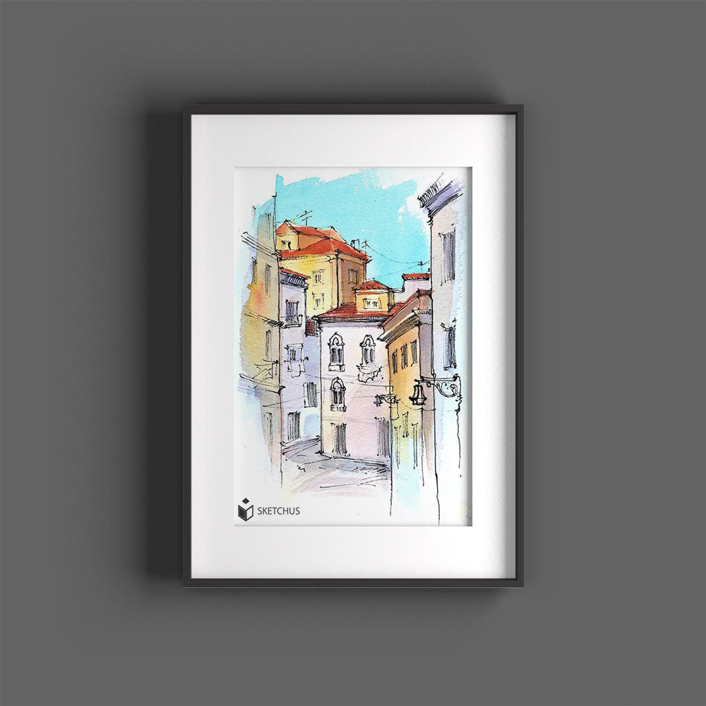 Custom Landscape Portrait From Photo