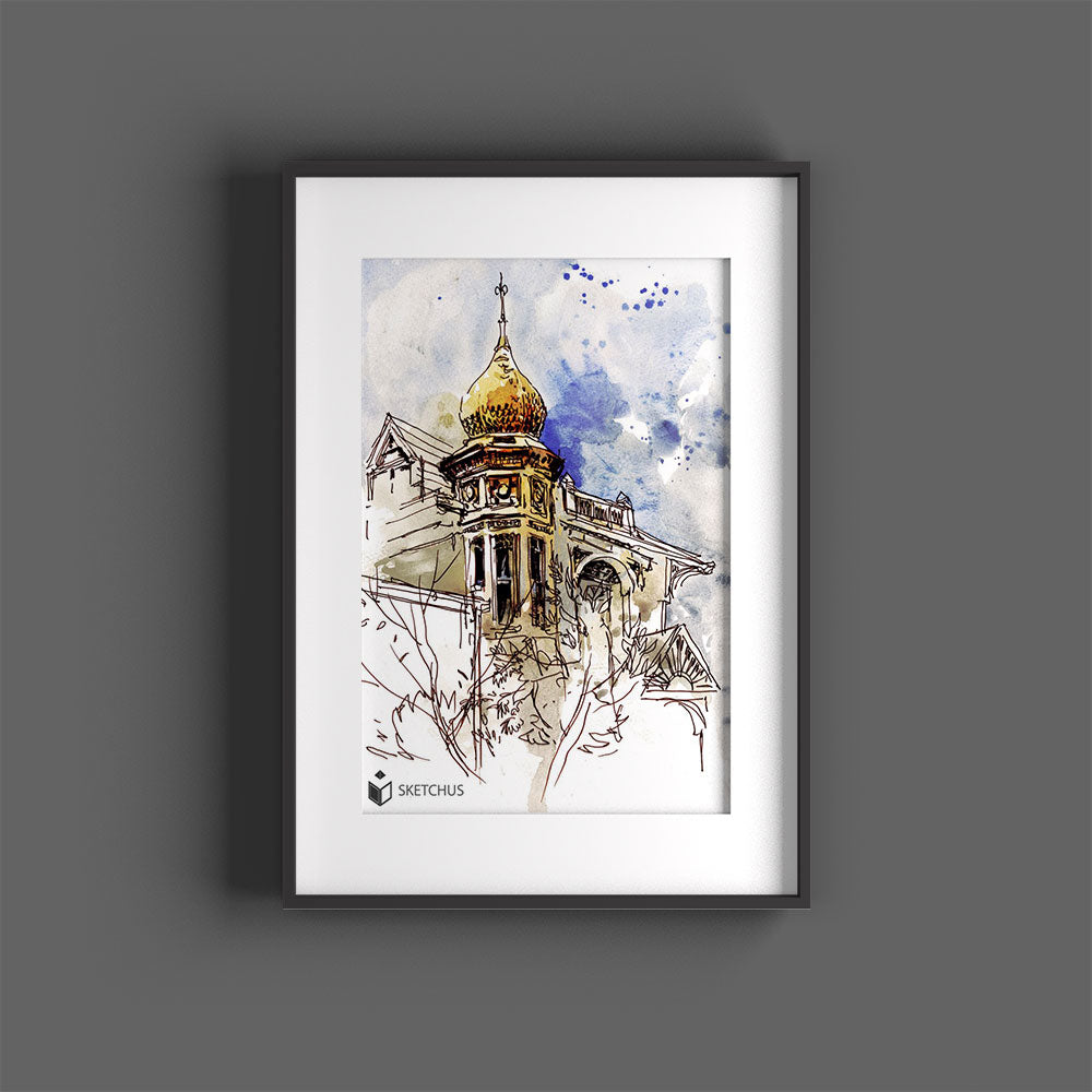 Custom Landscape Portrait From Photo