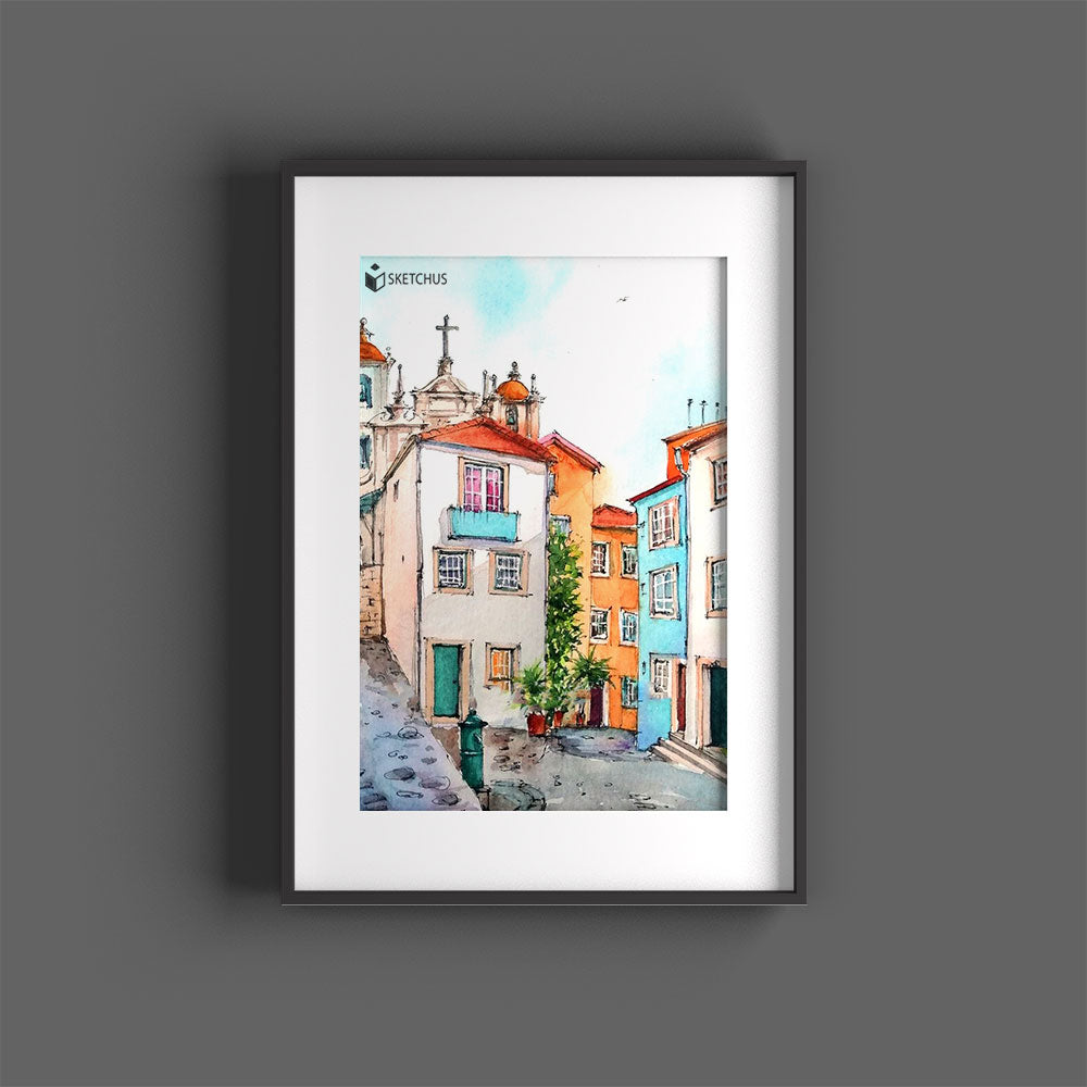 Custom Landscape Portrait From Photo