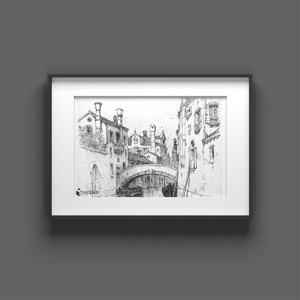 Custom Landscape Portrait From Photo