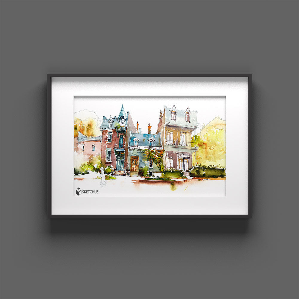 Custom Landscape Portrait From Photo