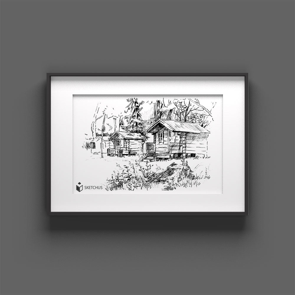 Custom Landscape Portrait From Photo