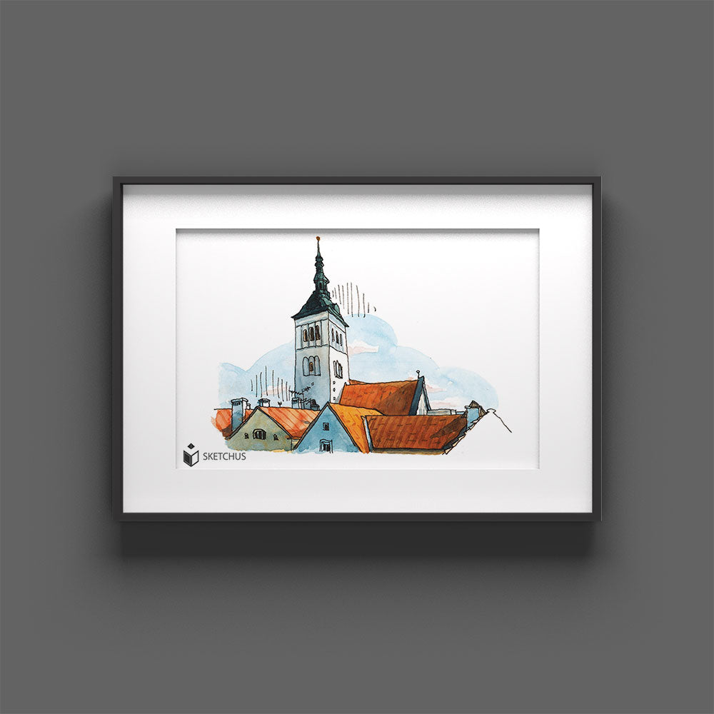 Custom Landscape Portrait From Photo