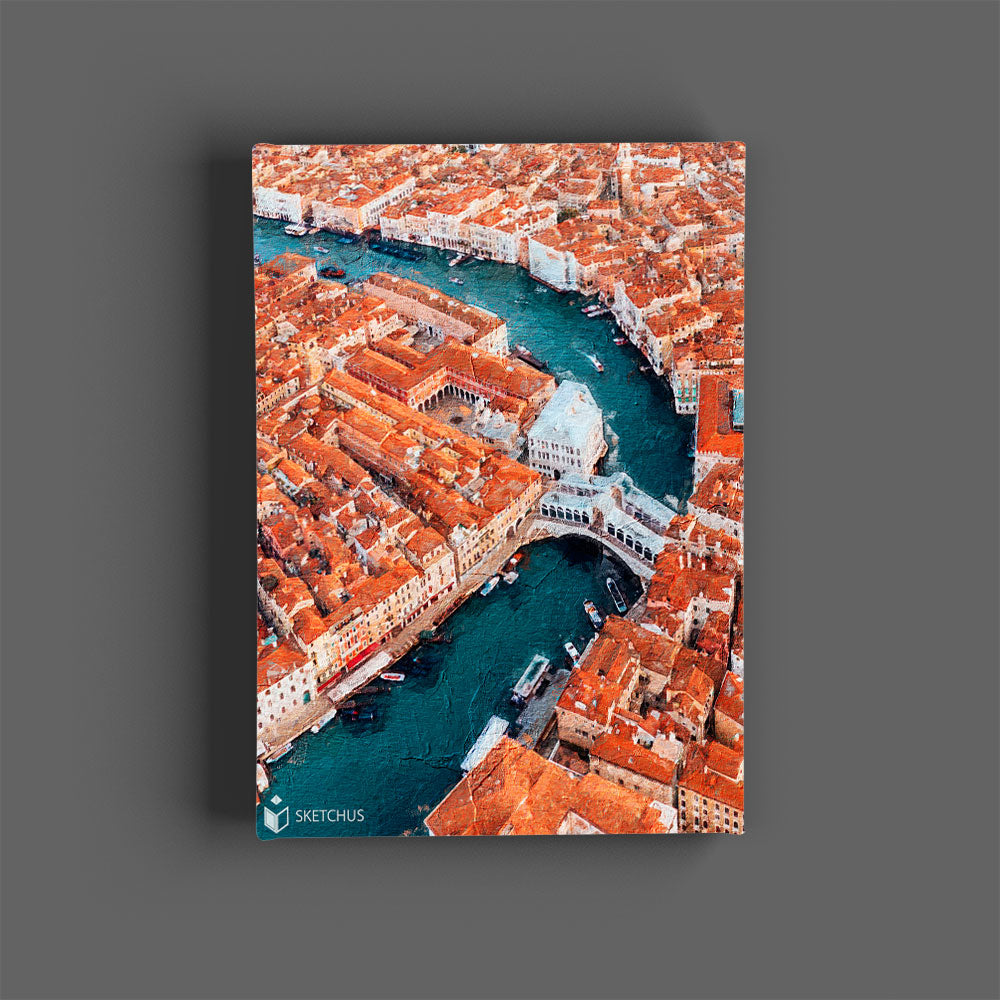 Custom Landscape Portrait From Photo
