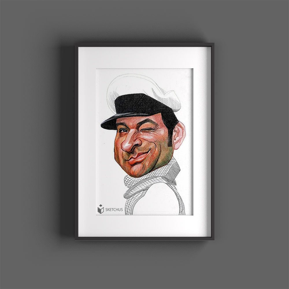 Custom Hand-Drawn Portrait From Photo