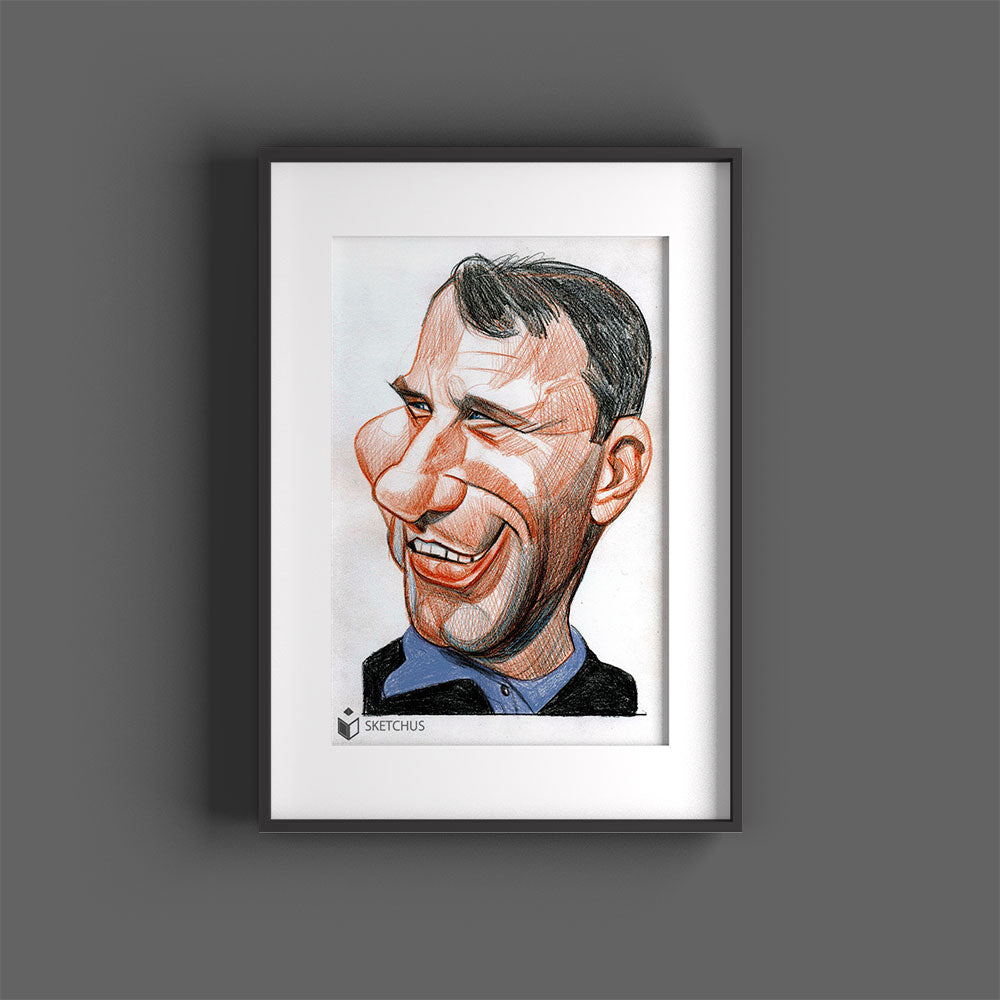 Custom Hand-Drawn Portrait From Photo