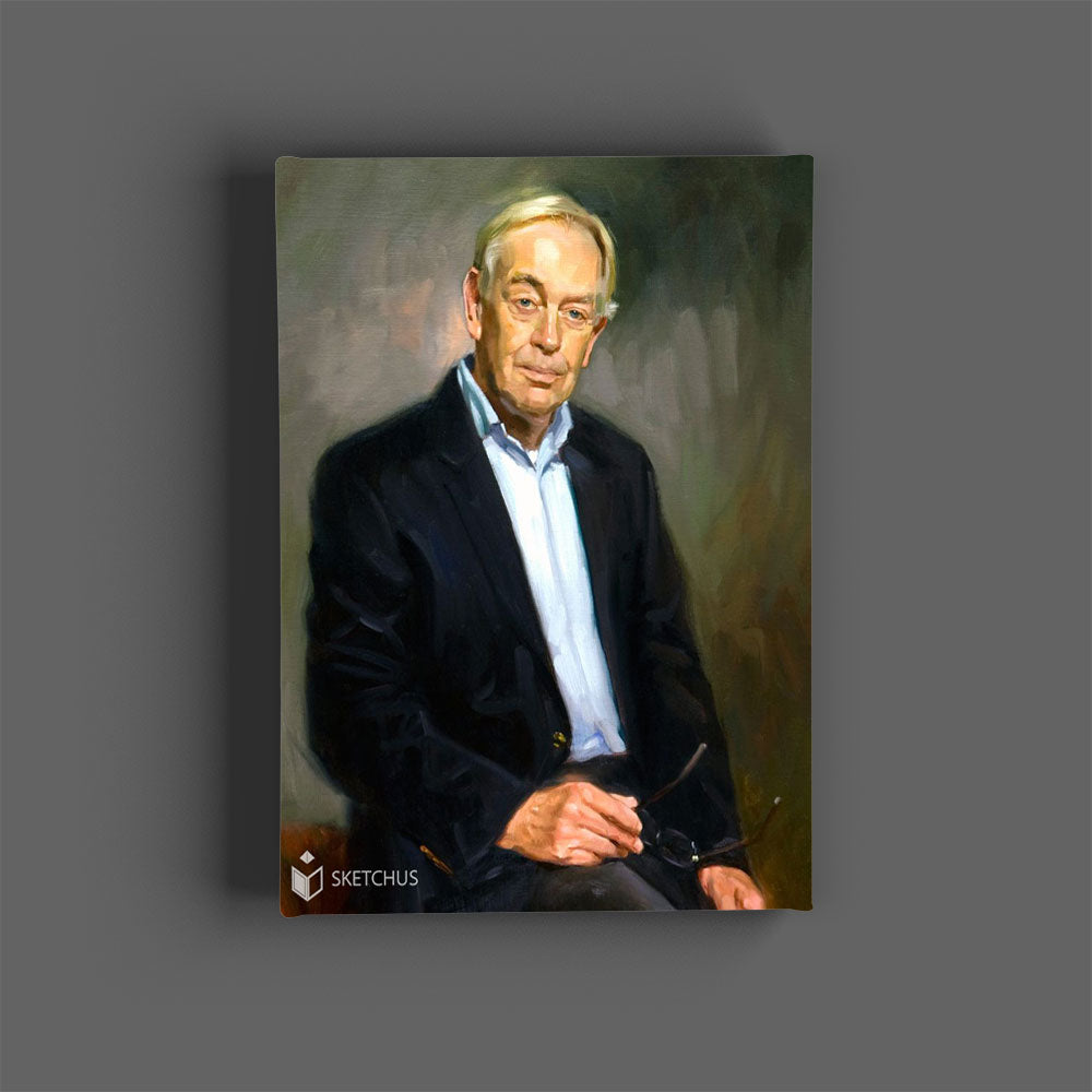 Custom hand-drawn portrait by Sketchus