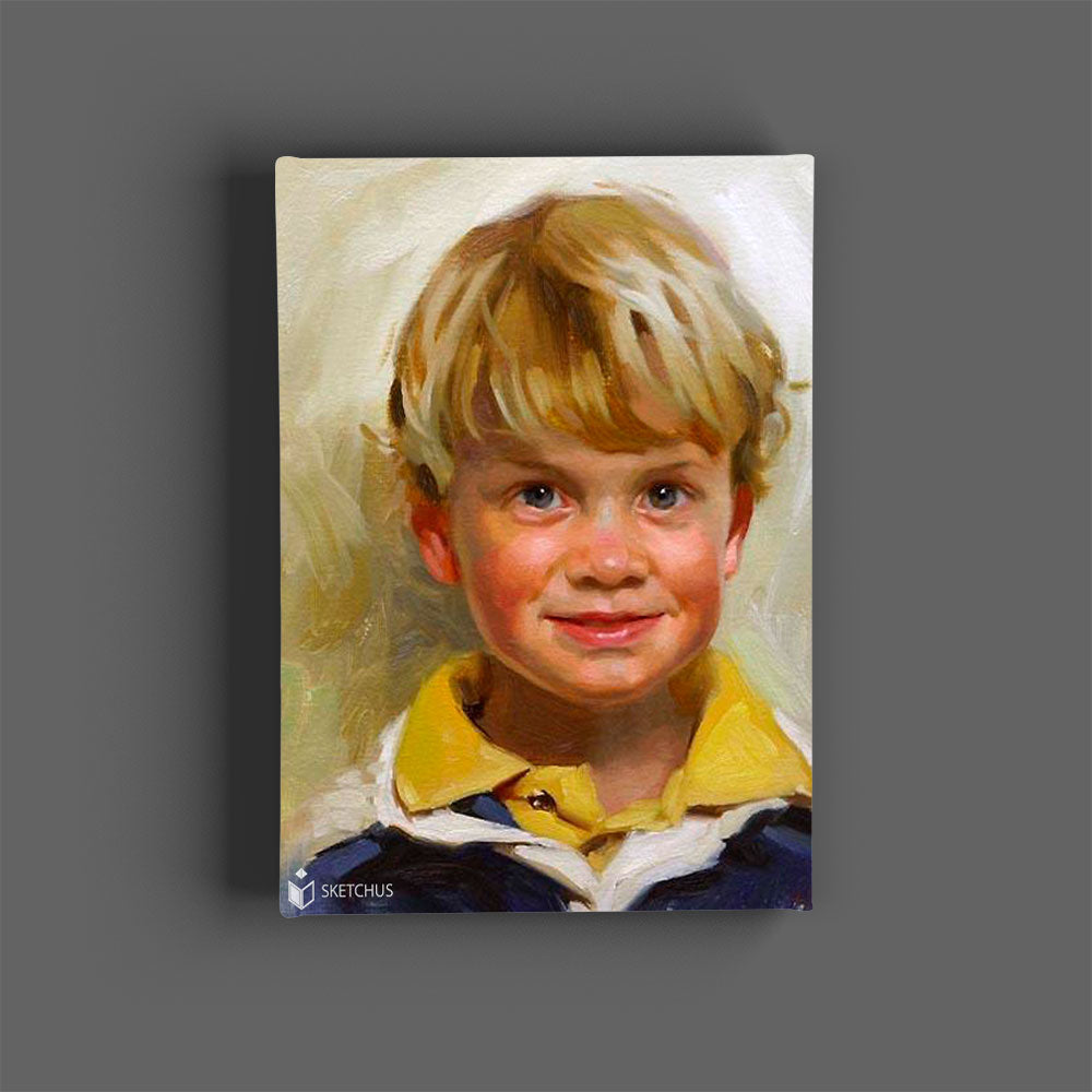 Custom hand-drawn portrait by Sketchus