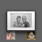 Salinas Art Bilder zeichnen lassen nach Fotovorlagen Bleistift Familienportrait gezeichnet