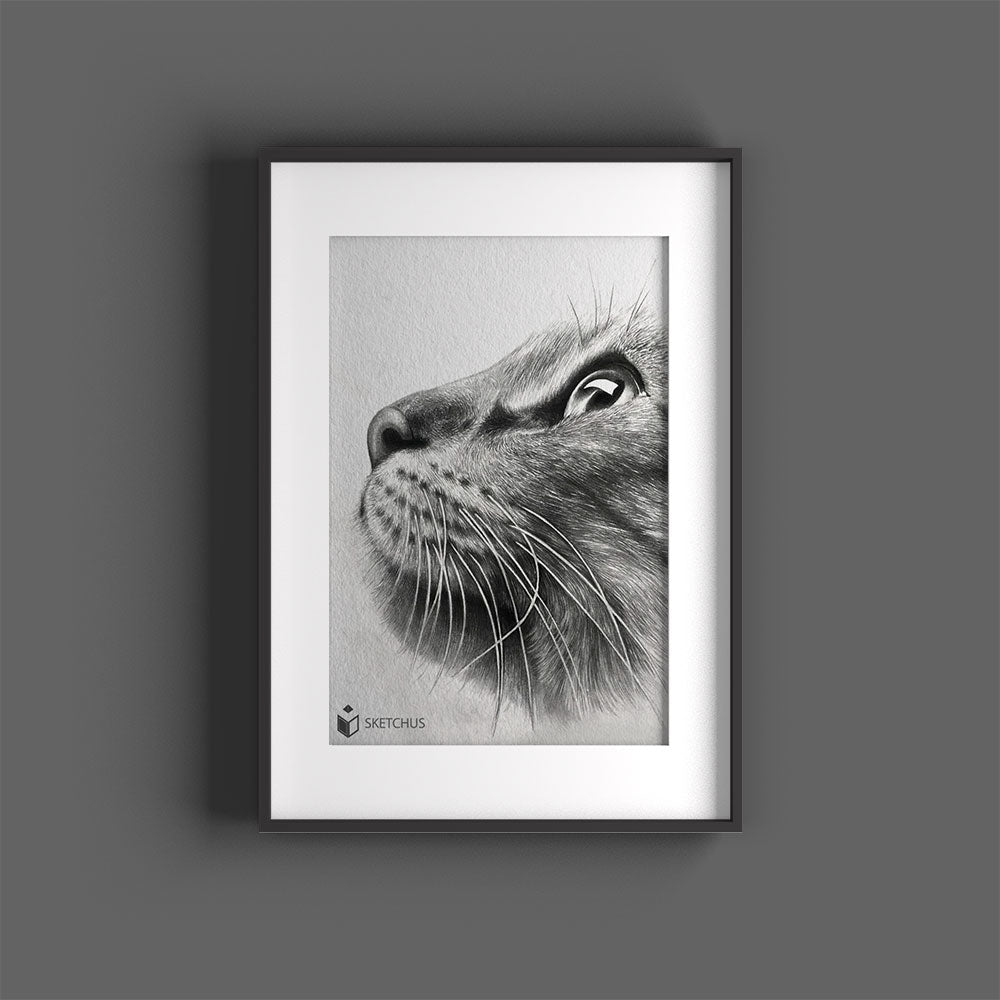 Custom Hand-Drawn Portrait From Photo