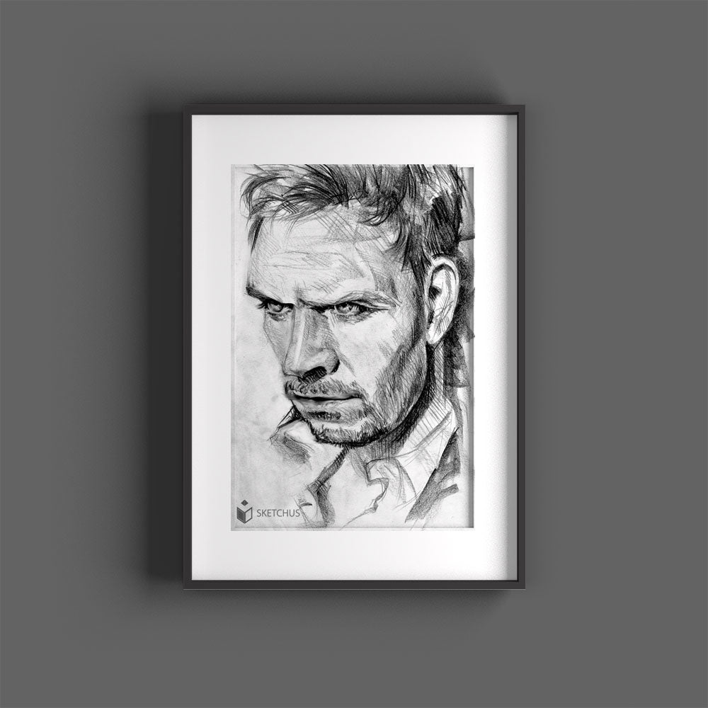 Karikatur from photo draw online order Sketchus Portrait