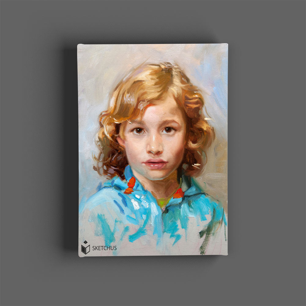 Custom hand-drawn portrait by Sketchus