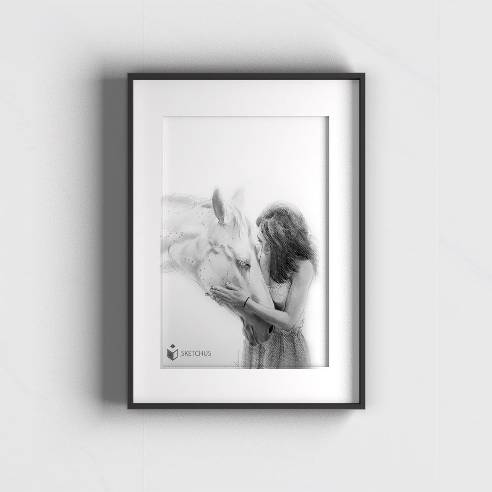 custom portrait from photo