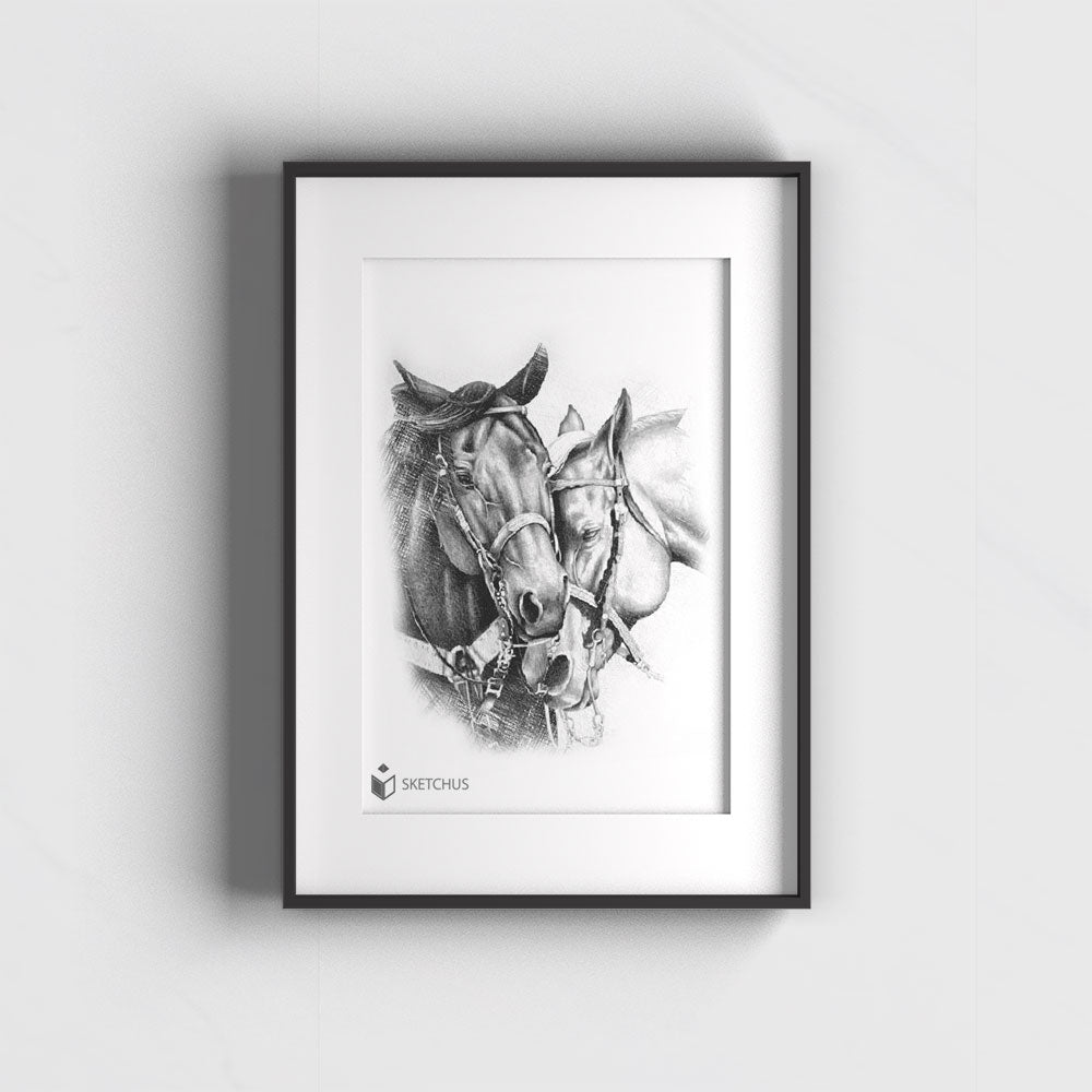 custom portrait from photo