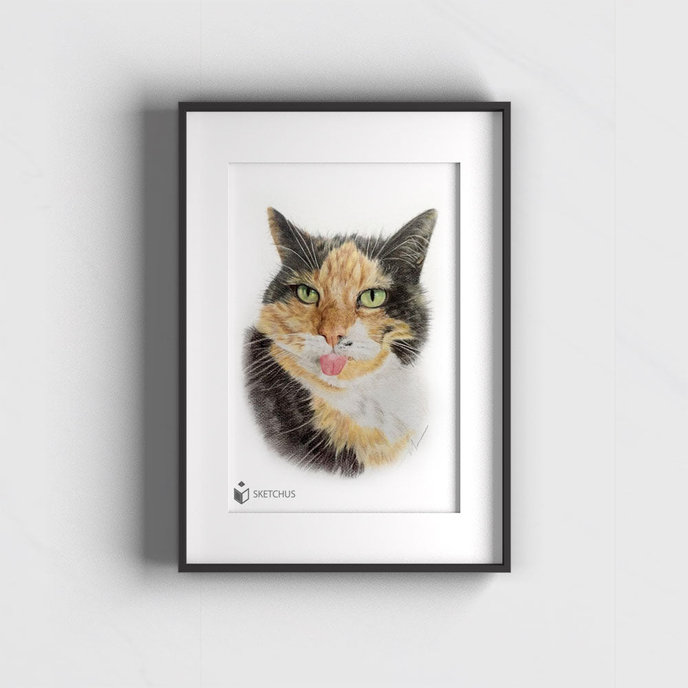 Custom Hand-Drawn Portrait From Photo